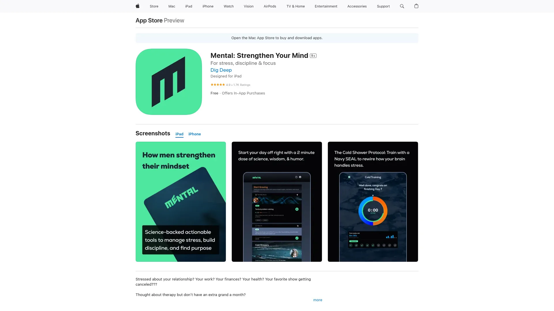 Mental: Strengthen Your Mind screenshot