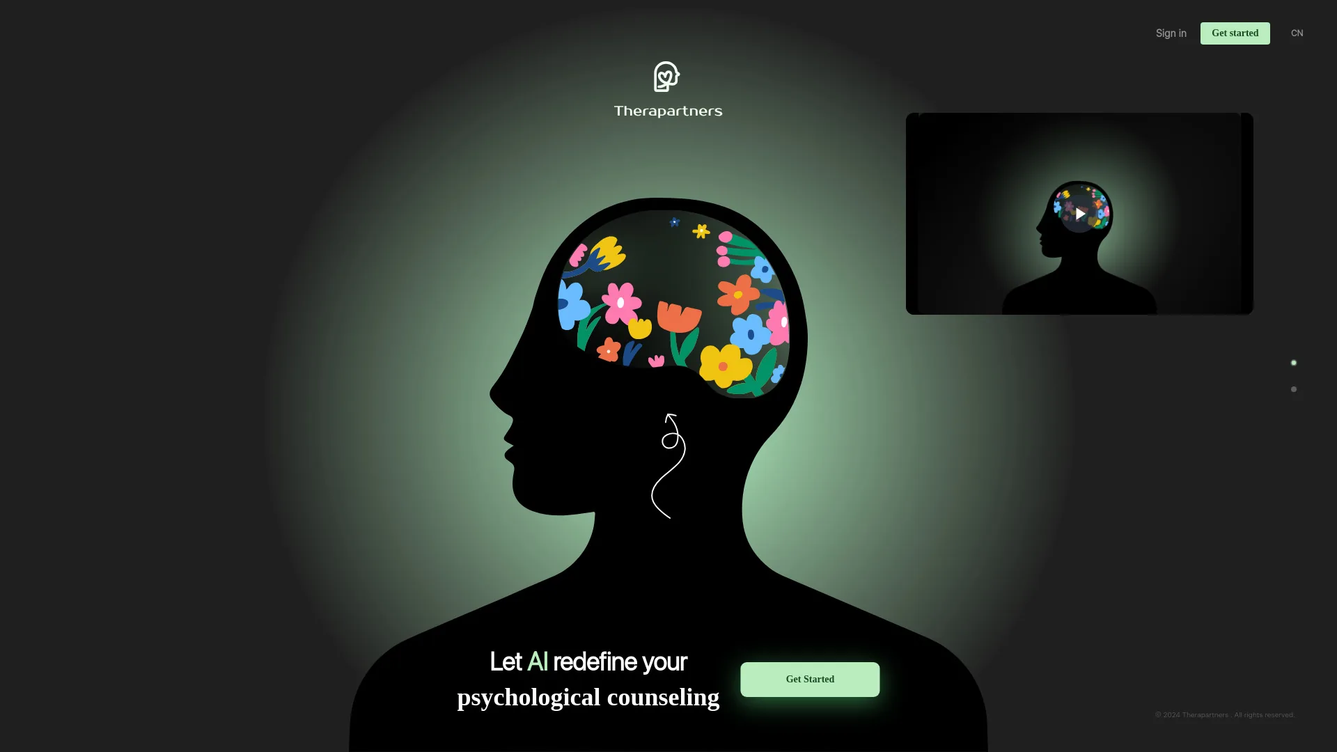 Therapartners screenshot