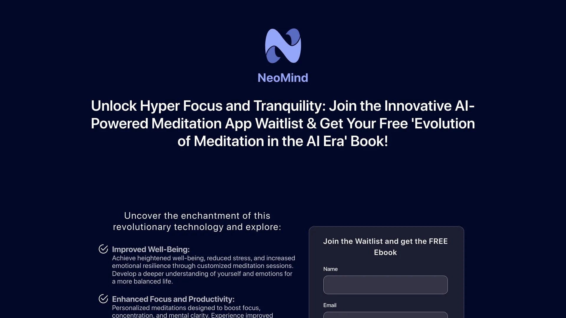 NeoMind screenshot