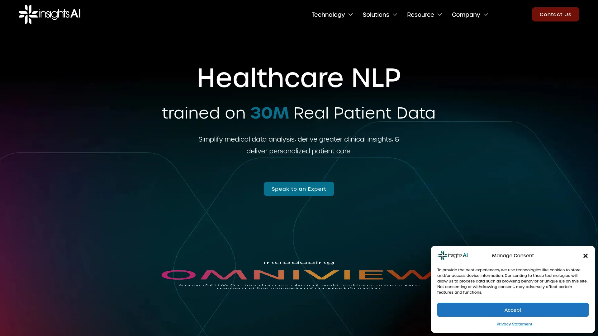 Healthcare NLP Solutions screenshot