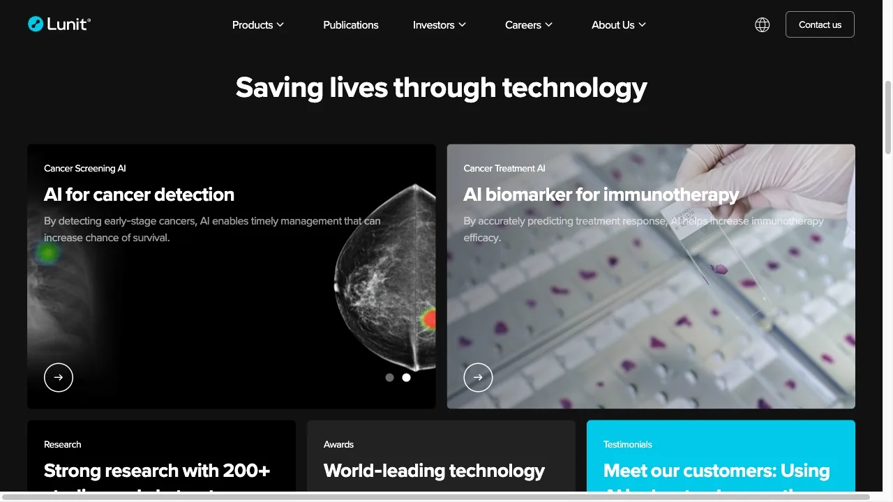 Lunit screenshot