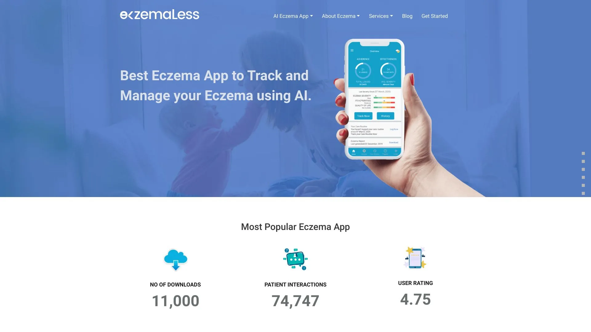 Eczemaless screenshot