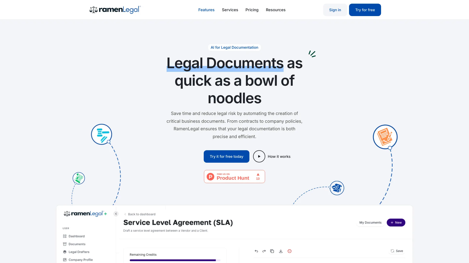 RamenLegal screenshot