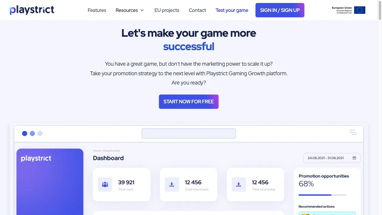 Playstrict screenshot