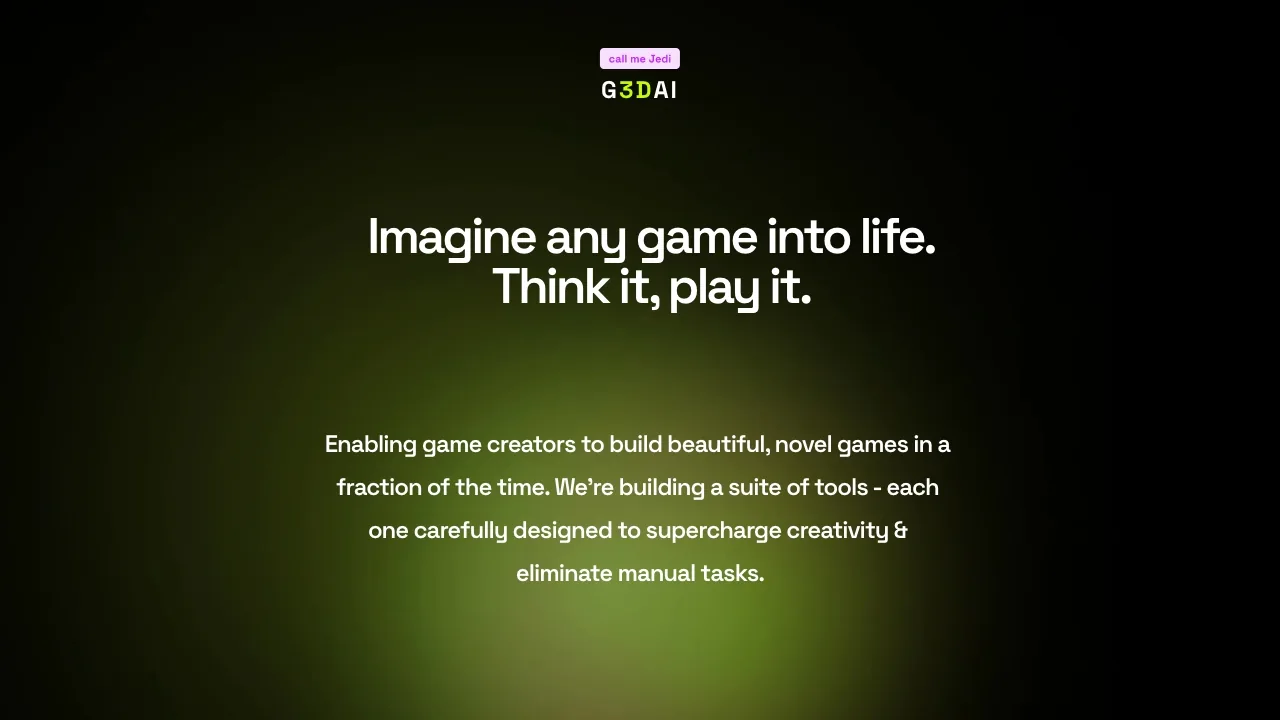 G3D.AI screenshot
