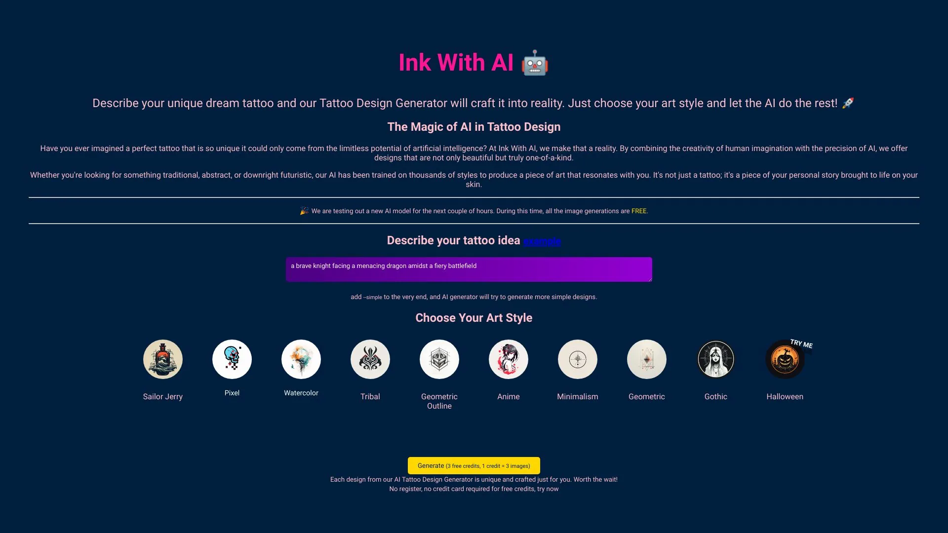Ink With AI screenshot