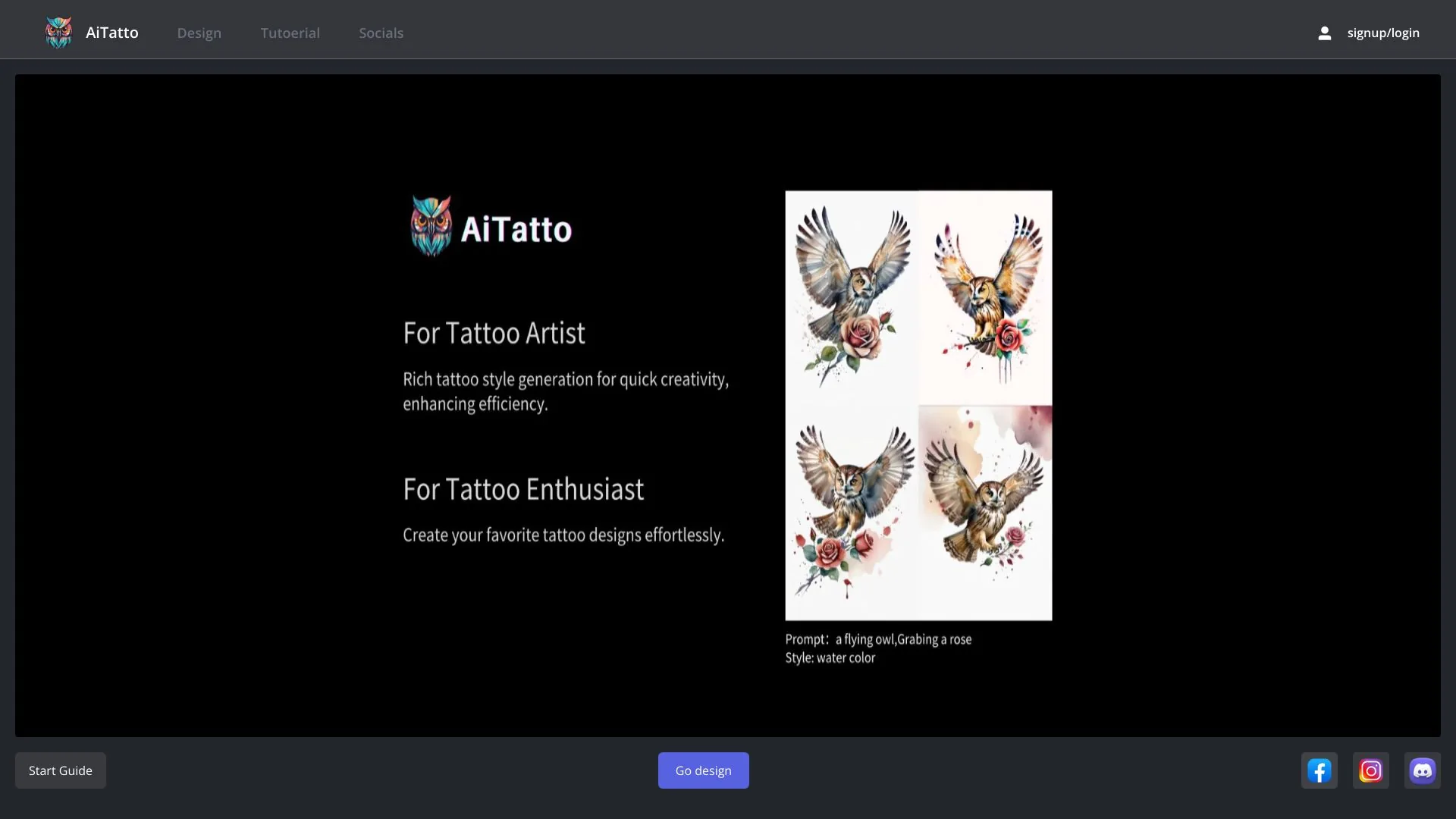 AiTatto screenshot