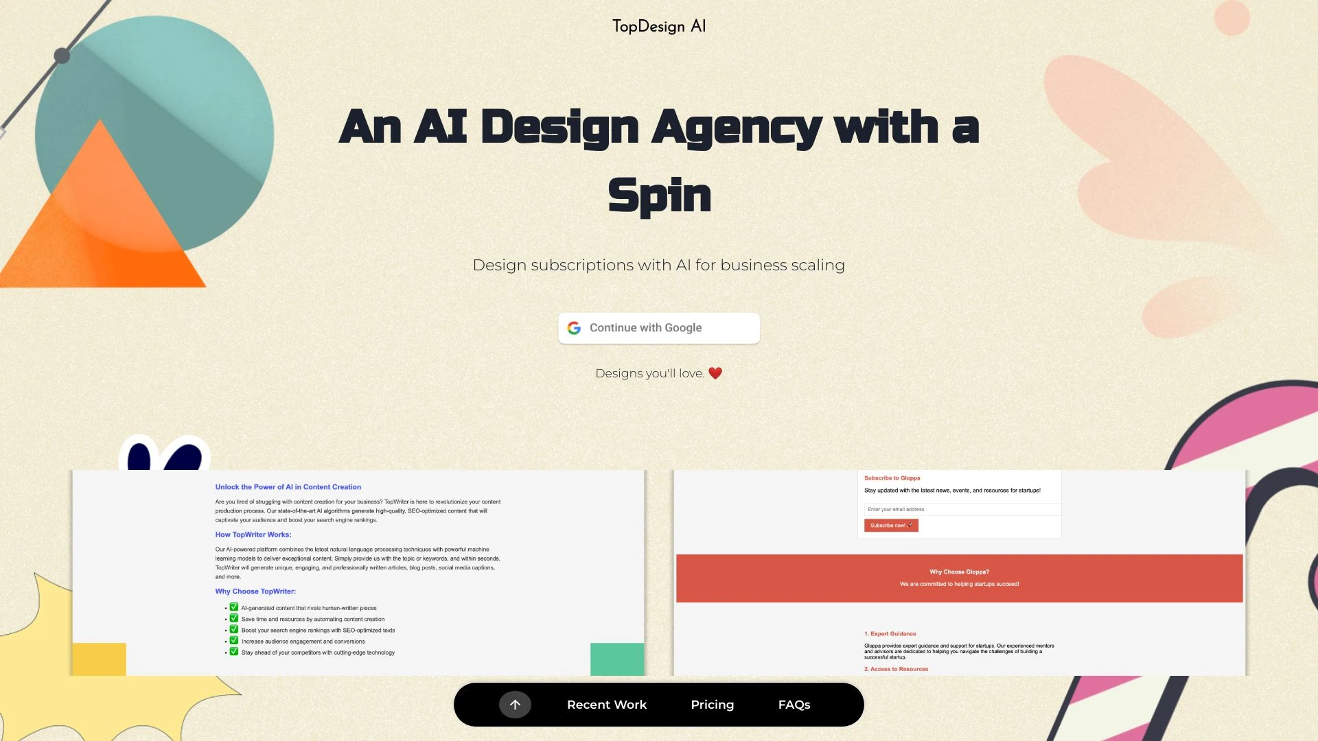 TopDesign AI screenshot