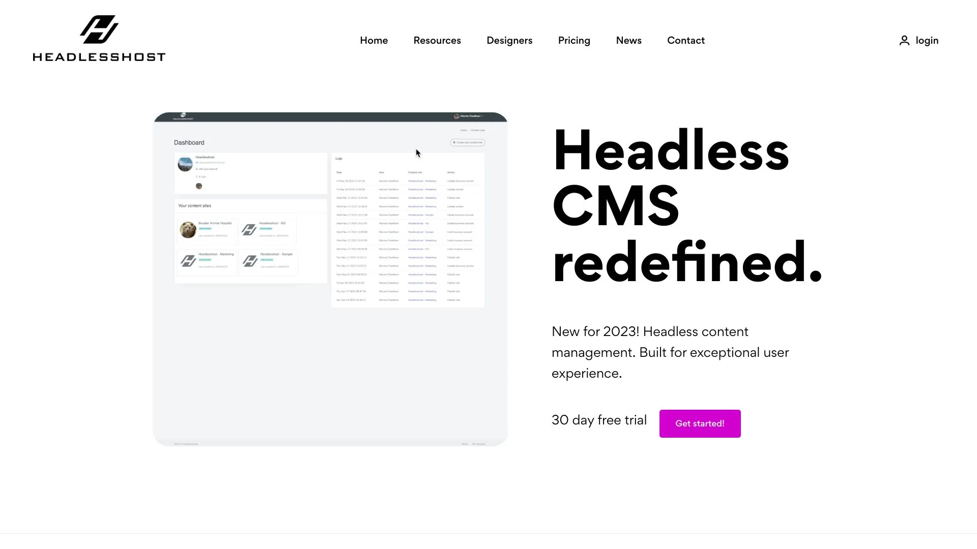 Headlesshost screenshot