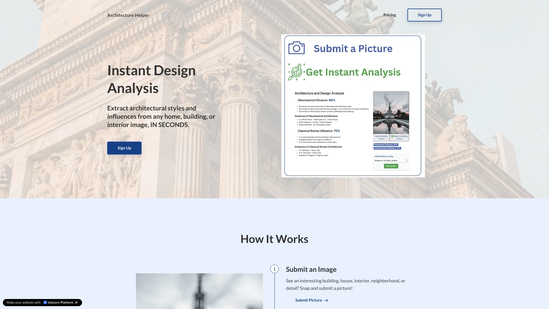Architecture Helper screenshot