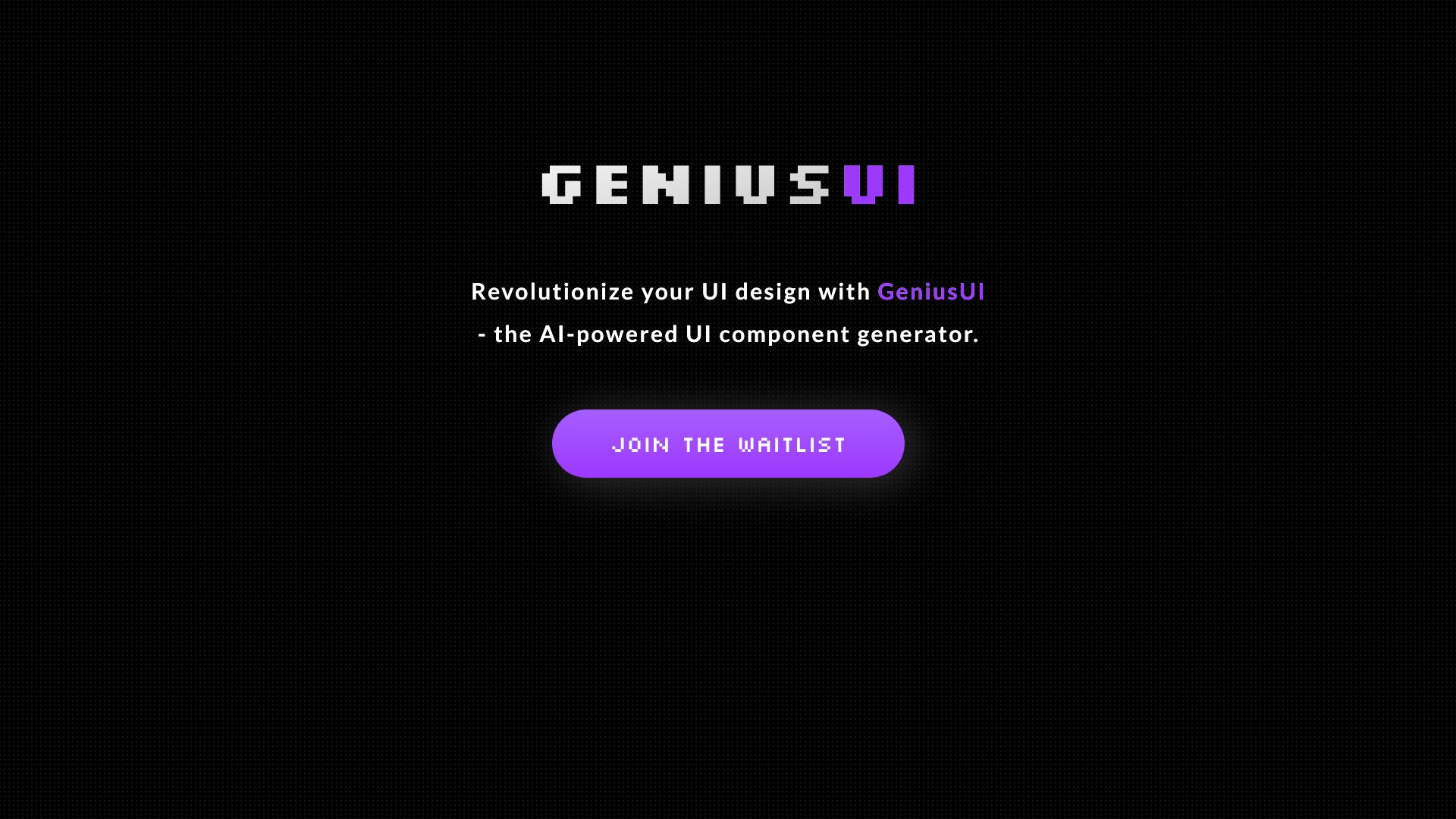 GeniusUI screenshot