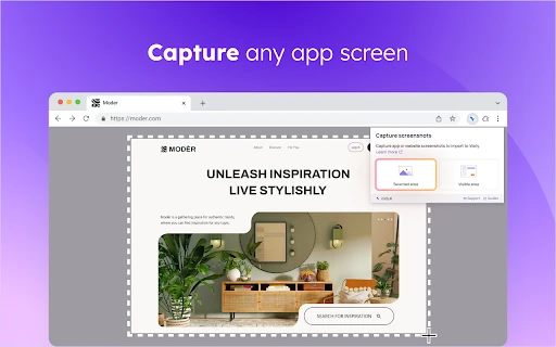 Visily screenshot