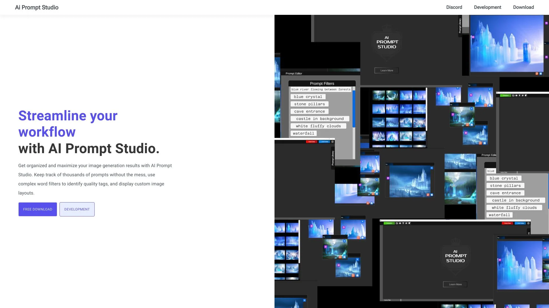 Prompt Studio screenshot