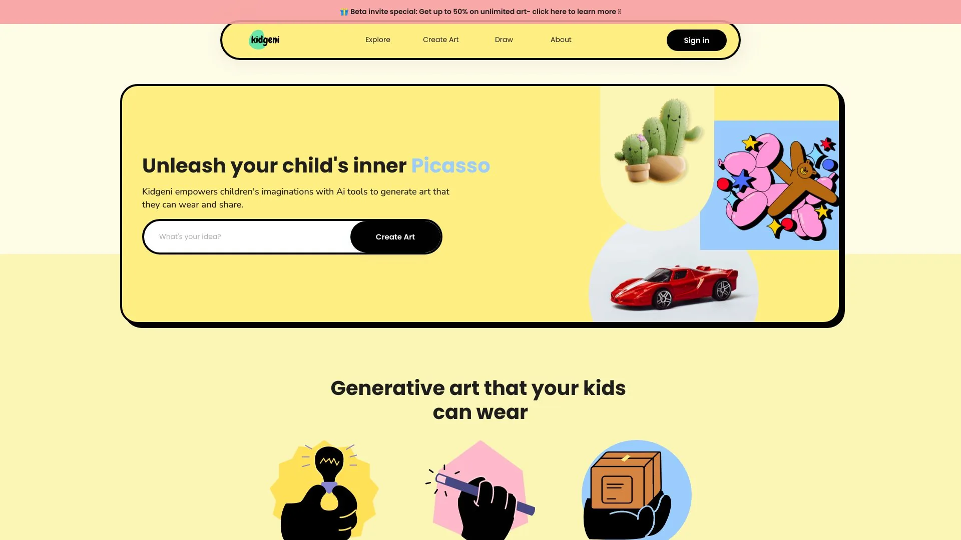 Kidgeni screenshot