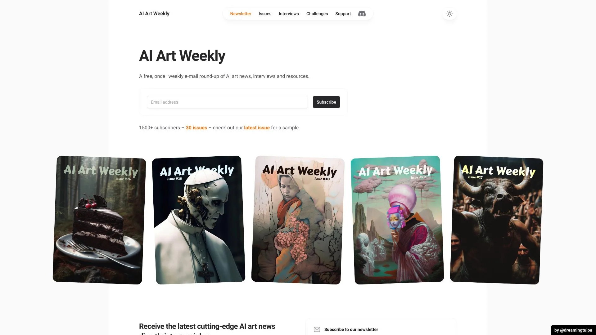 AI Art Weekly screenshot