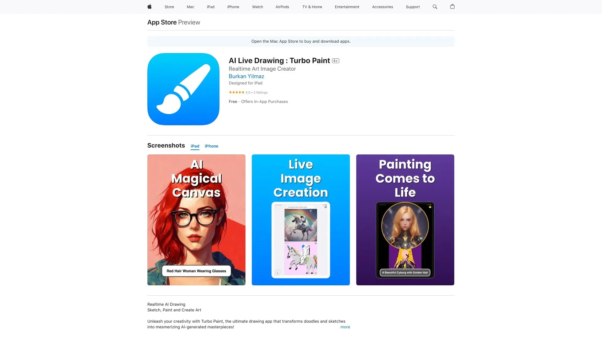 Turbo Paint screenshot