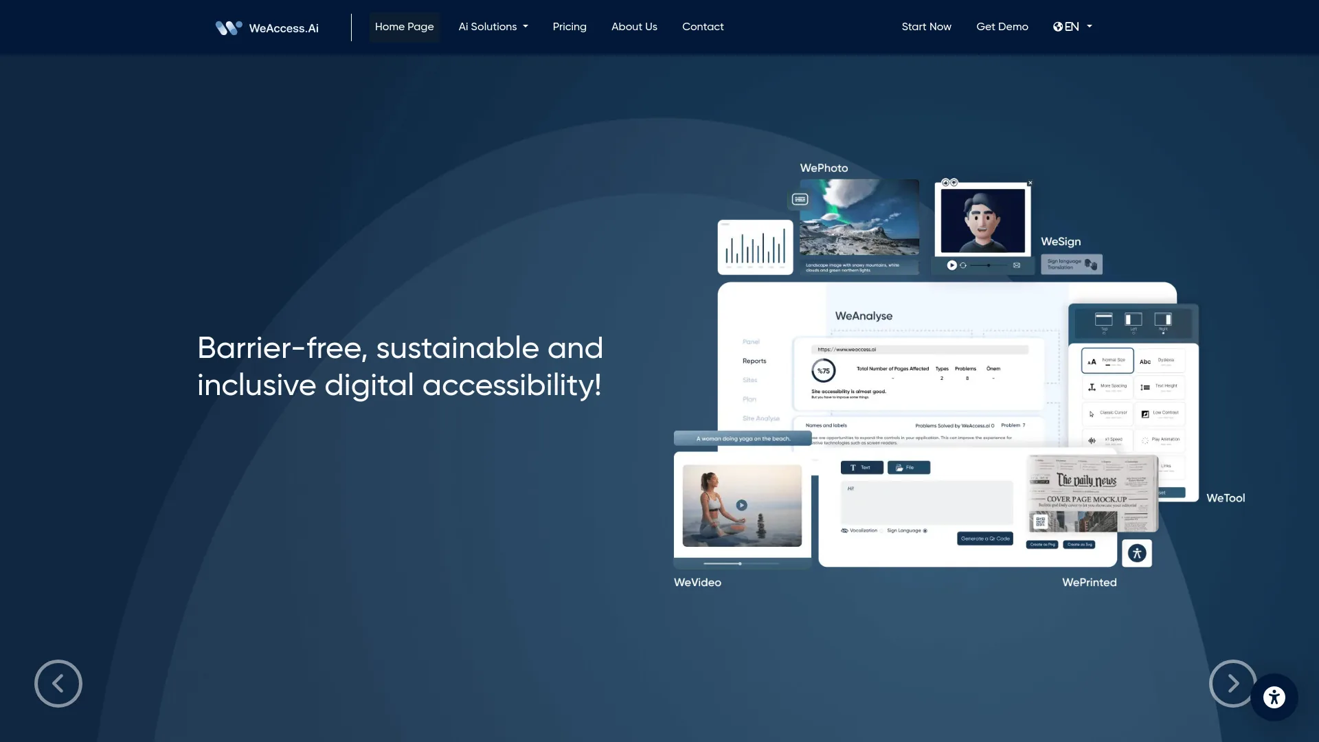WeAccess.ai screenshot