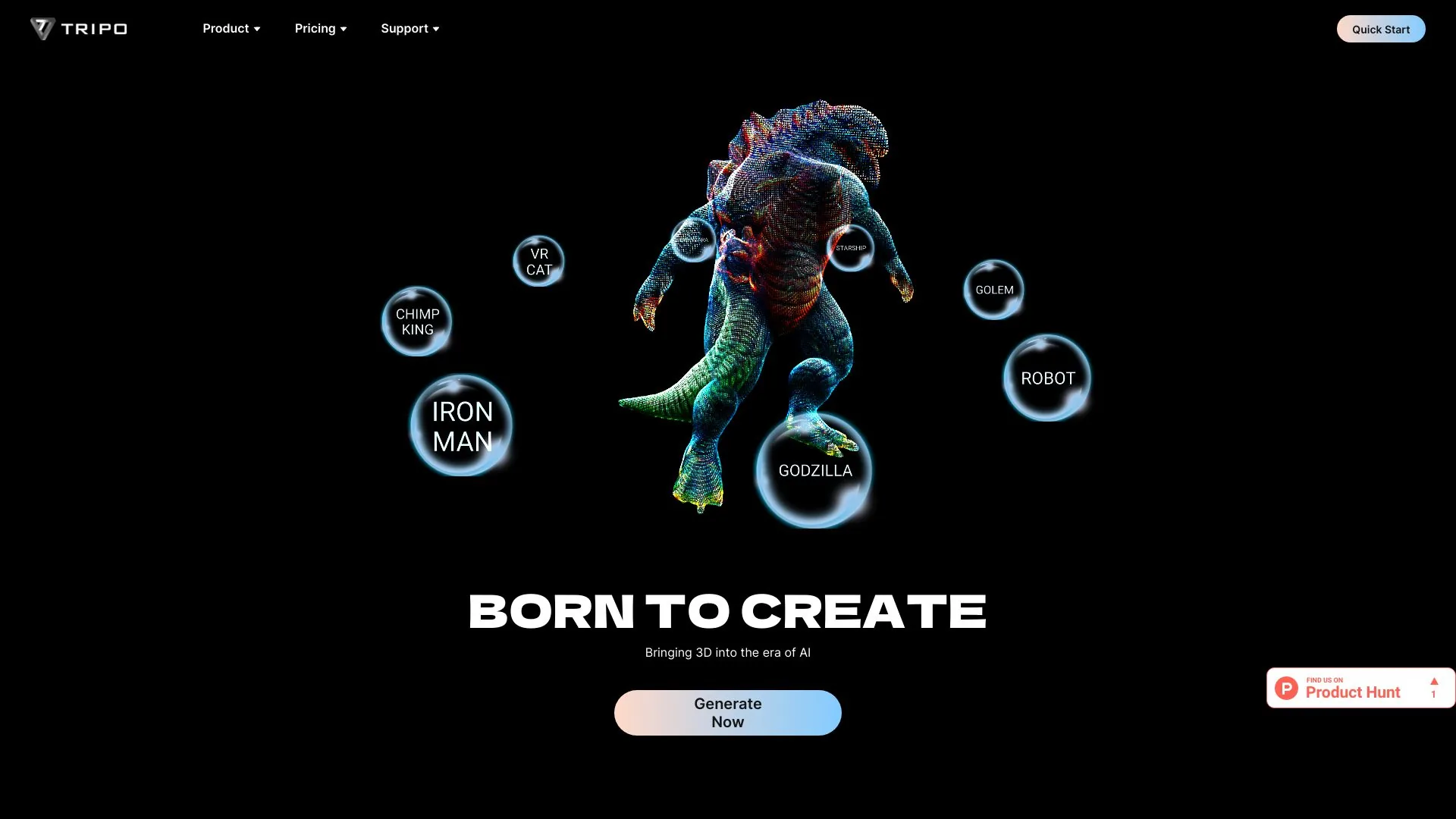 Tripo 3D screenshot
