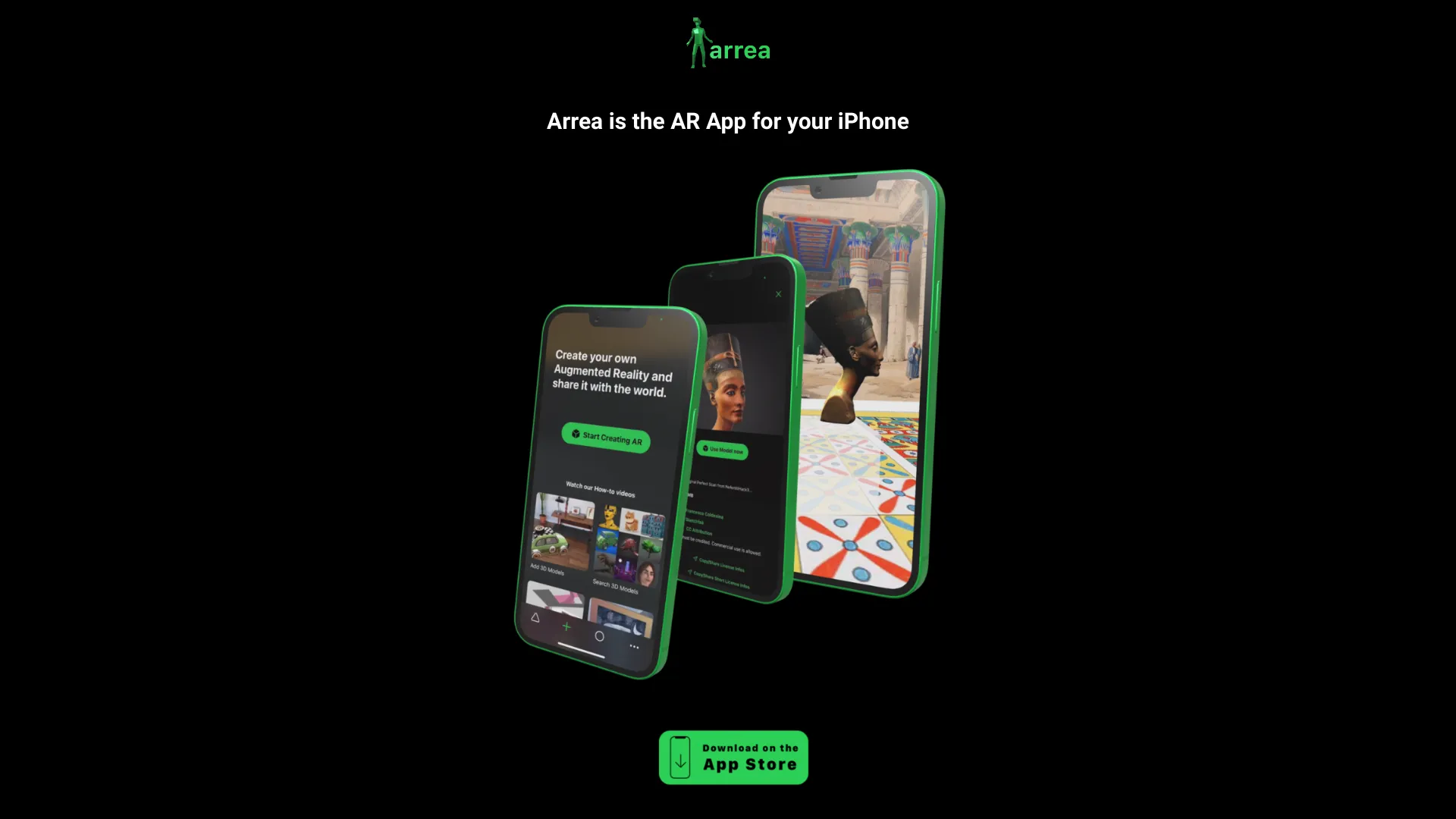Arrea screenshot
