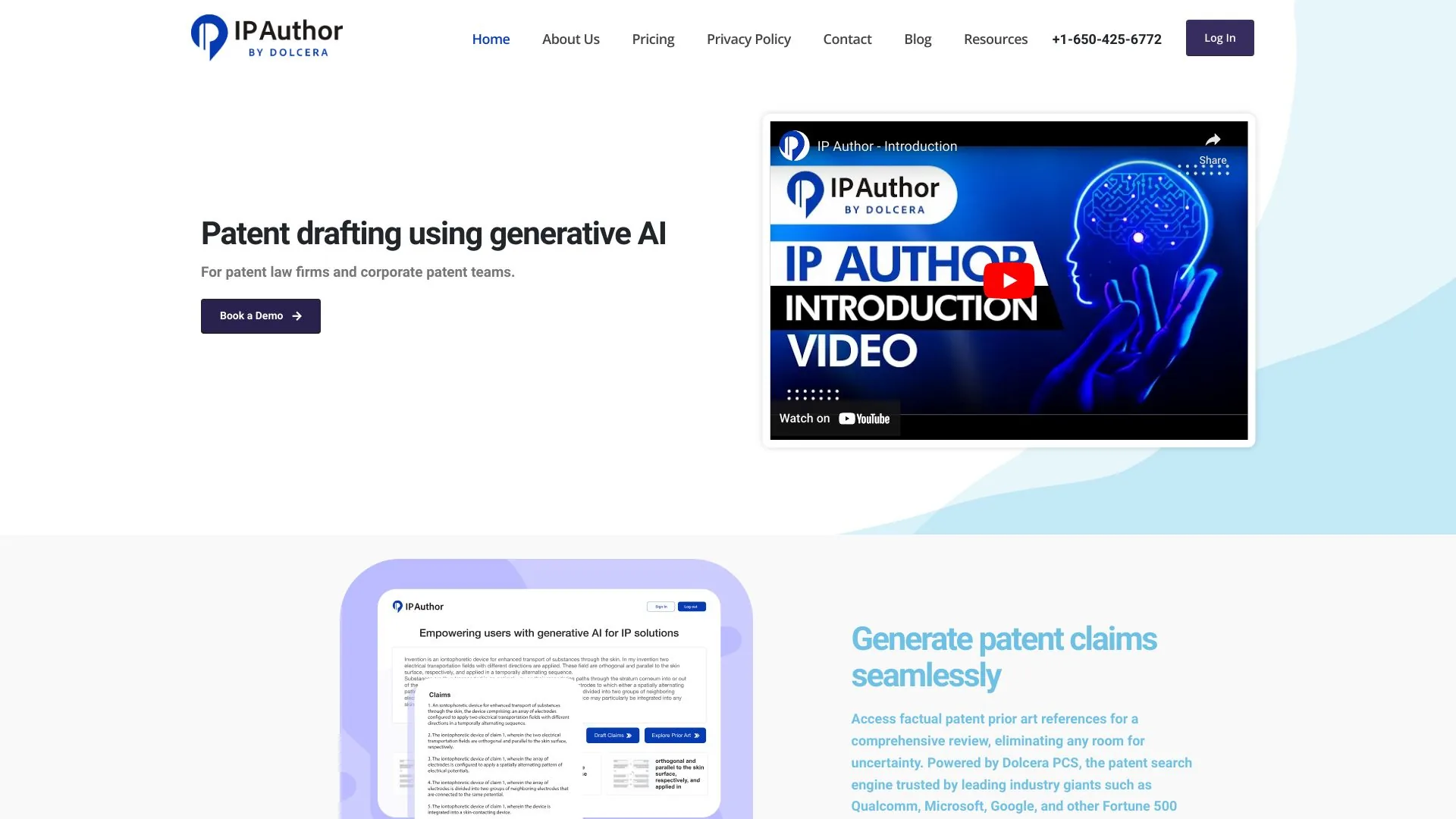 IP Author - AI-Powered Patent Drafting Software screenshot