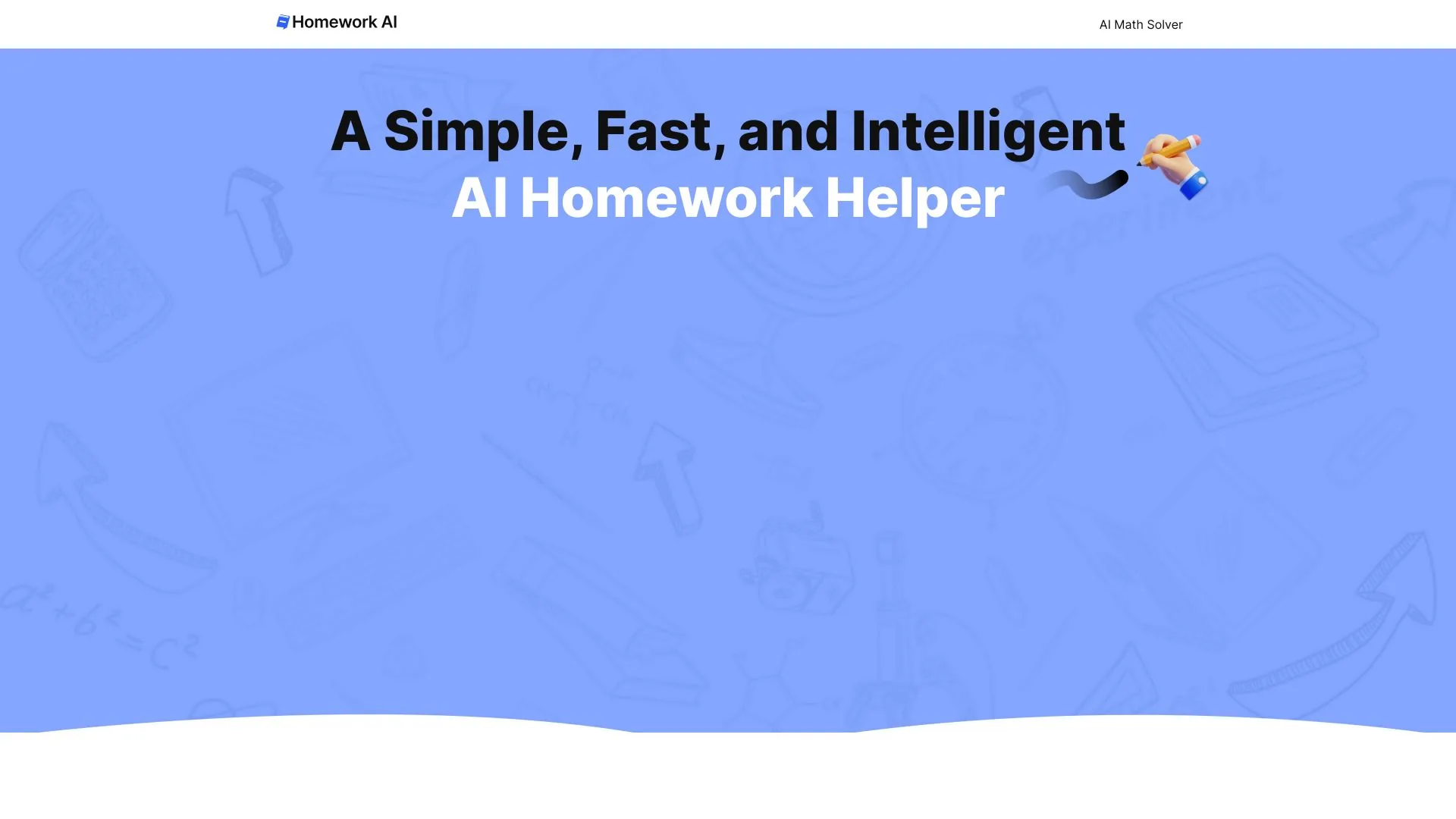 Homework AI screenshot