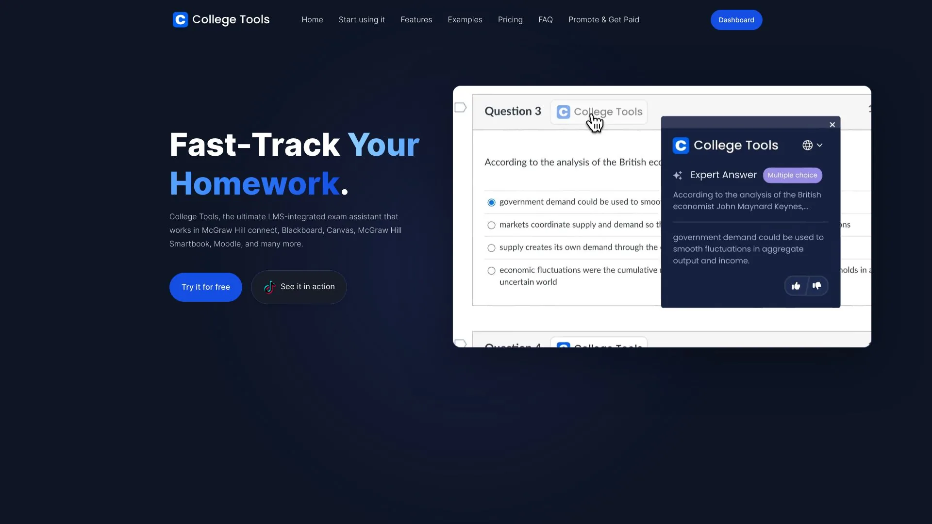 College Tools: Fast-track Your Homework screenshot