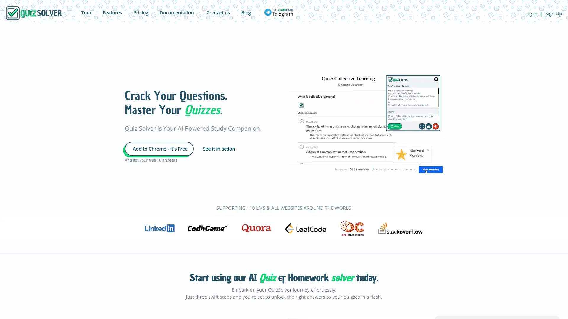 QuizSolver screenshot