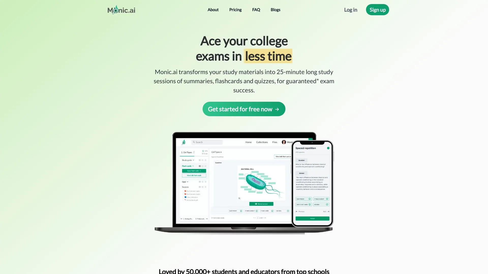 Monic.ai screenshot