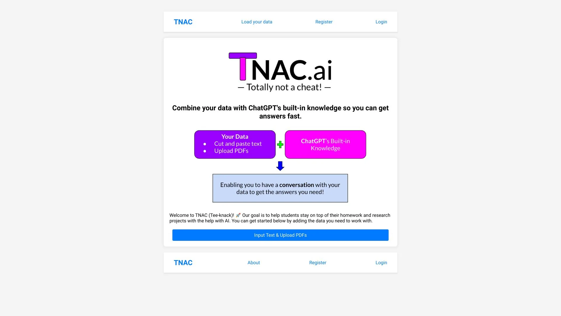 TNAC.ai screenshot