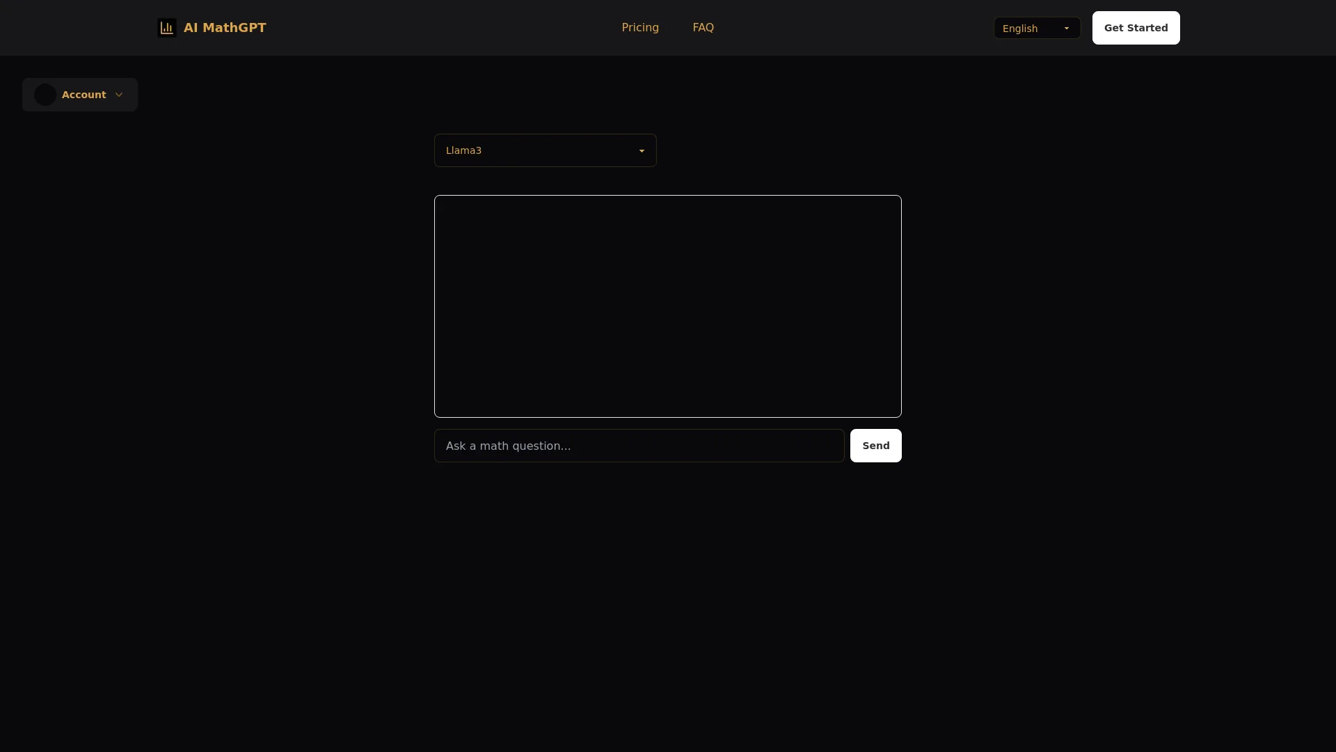 AI MathGPT screenshot