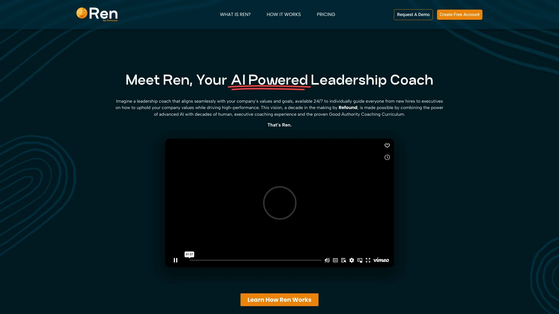 Ren | AI Leadership Coach screenshot
