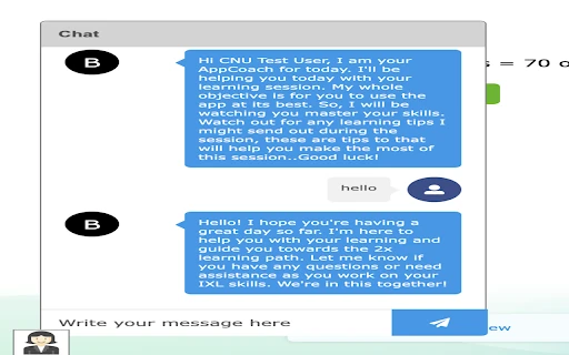 Automated Coach Extension screenshot