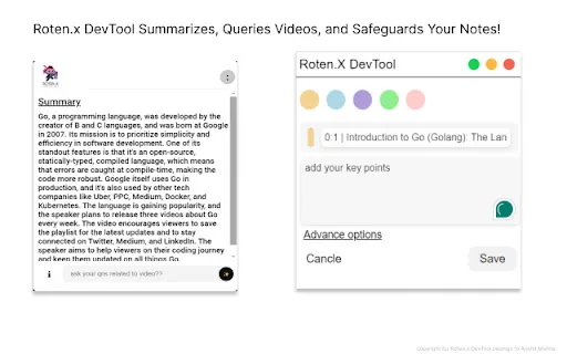Roten.X DevTool screenshot