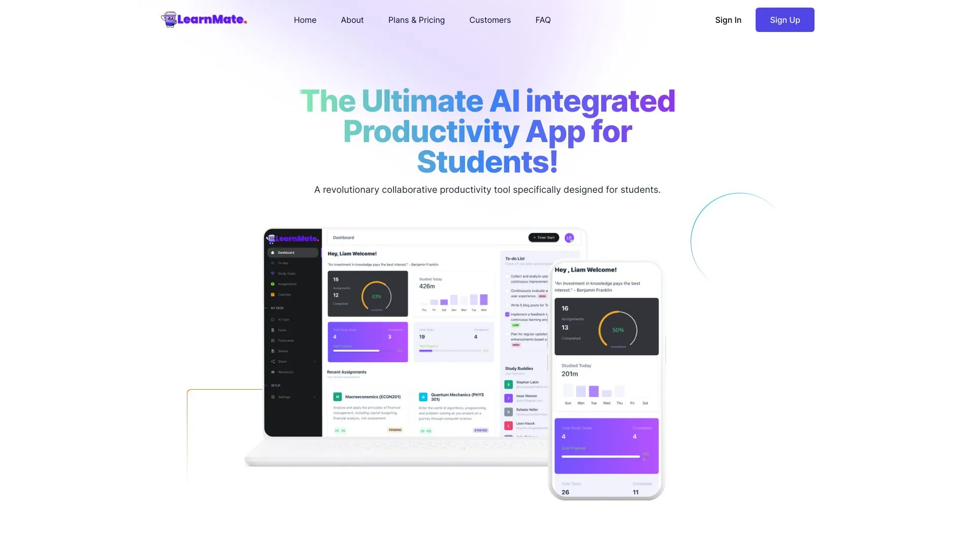 Learnmate screenshot
