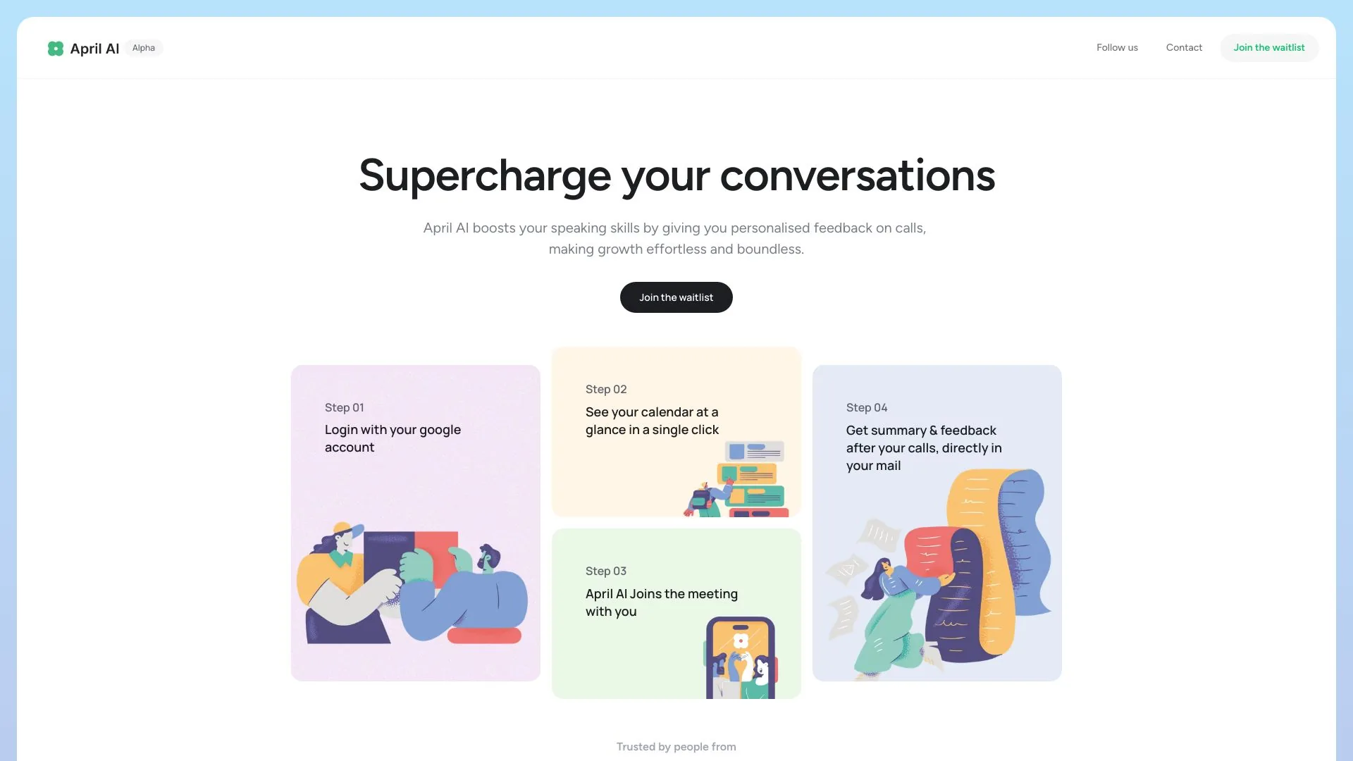 Grammarly for speech screenshot