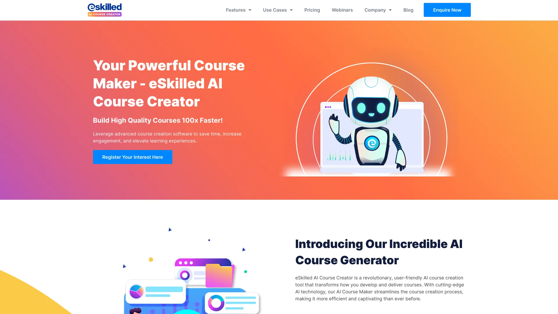 eSkilled AI Course Creator screenshot
