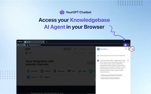 AI Knowledgebase Agent screenshot