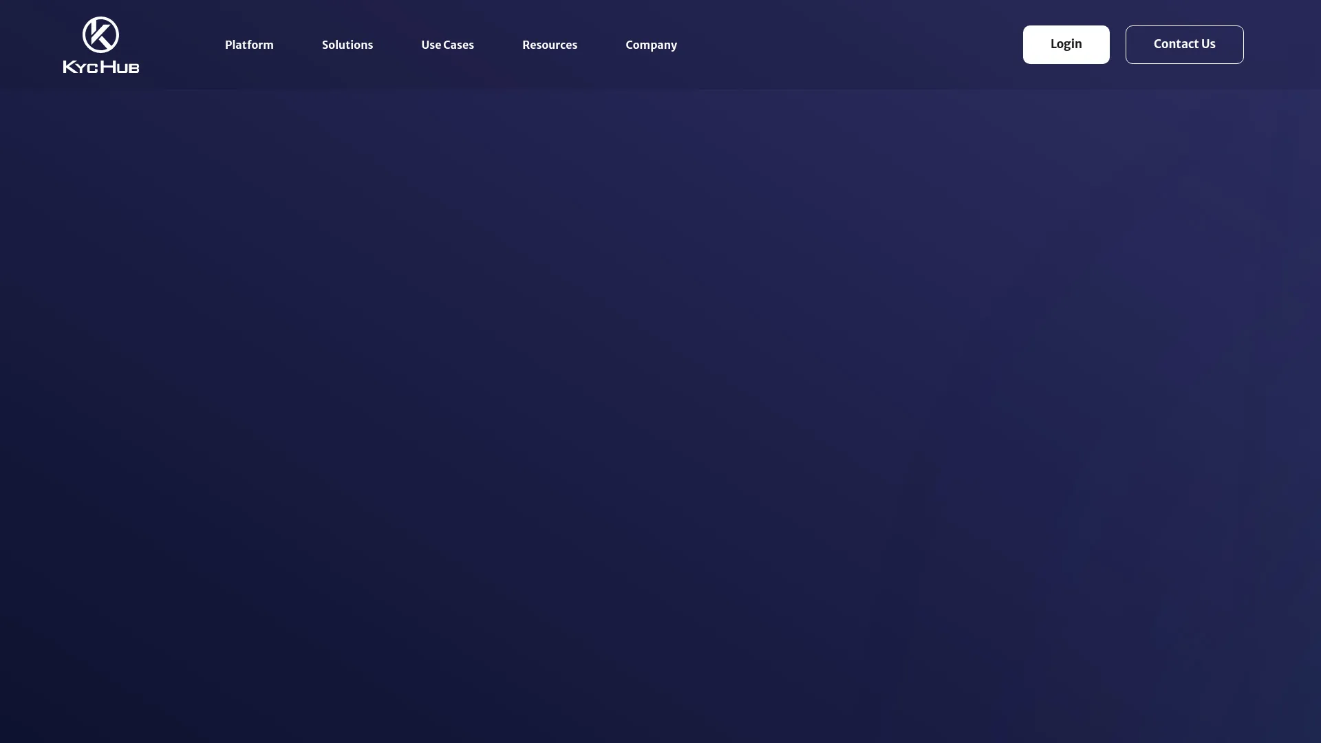KYC Hub screenshot