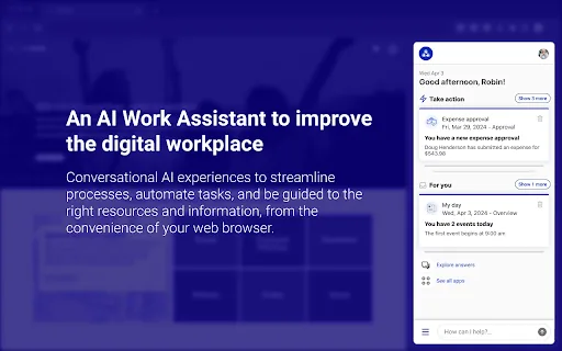 Workgrid Assistant screenshot