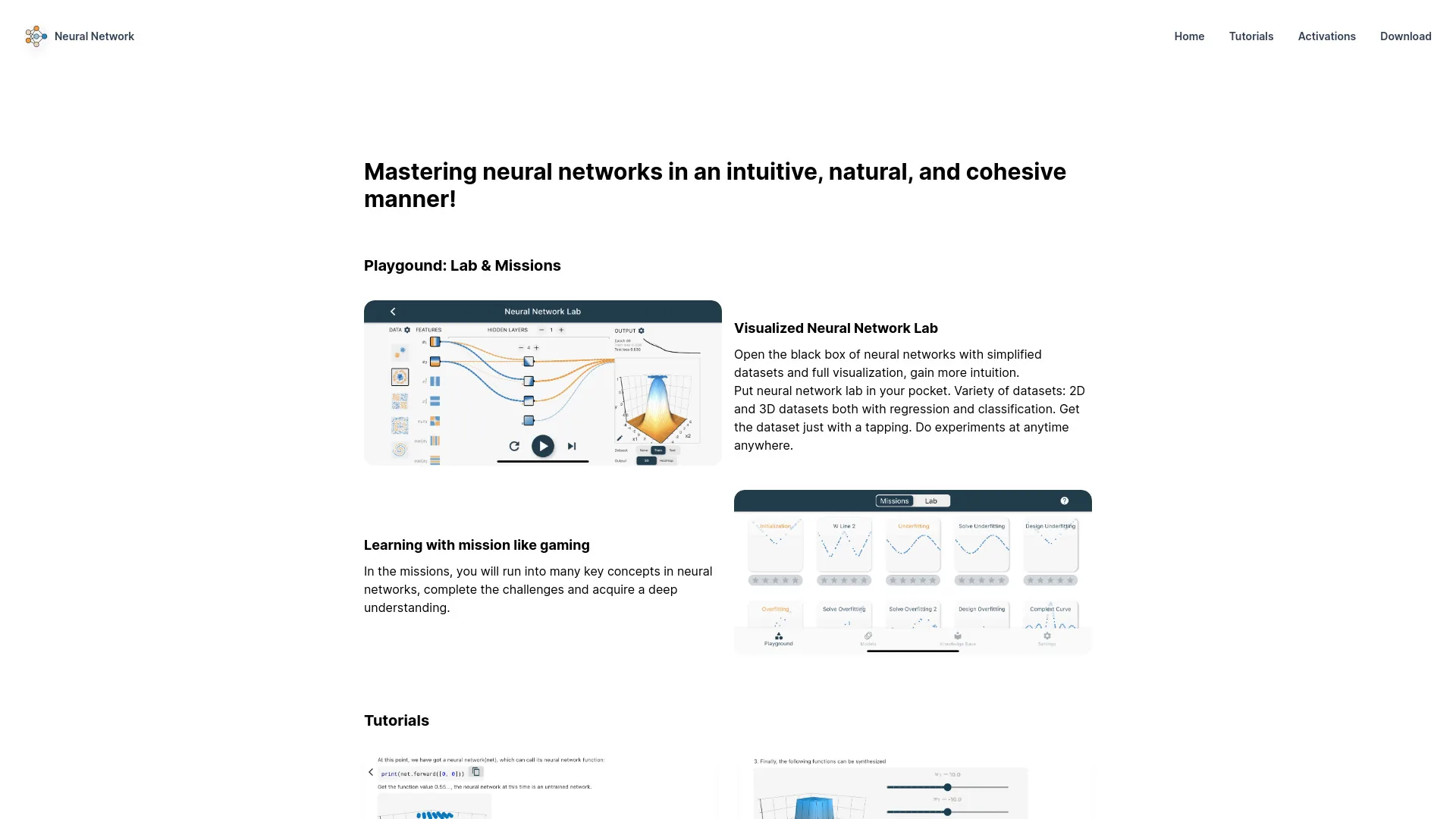 Neural Network screenshot