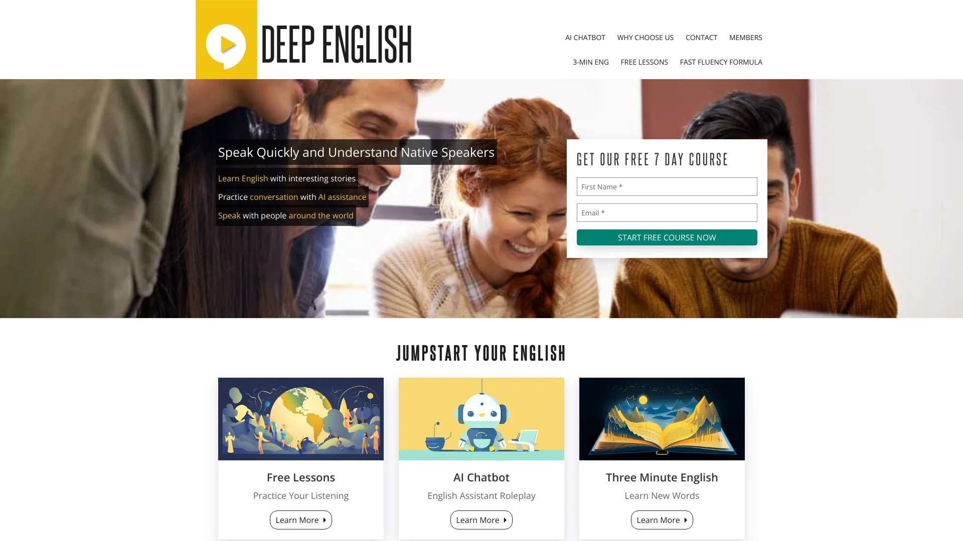 Deep English screenshot