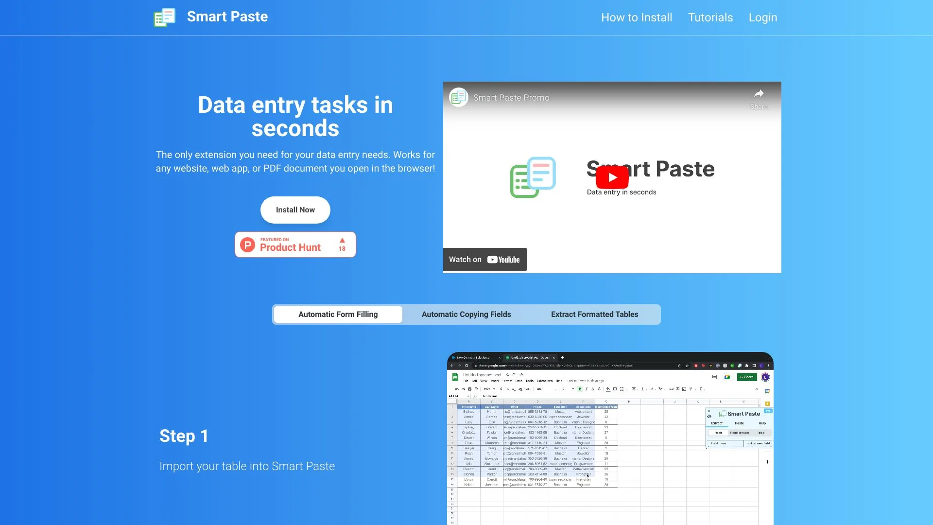 Smart Paste screenshot