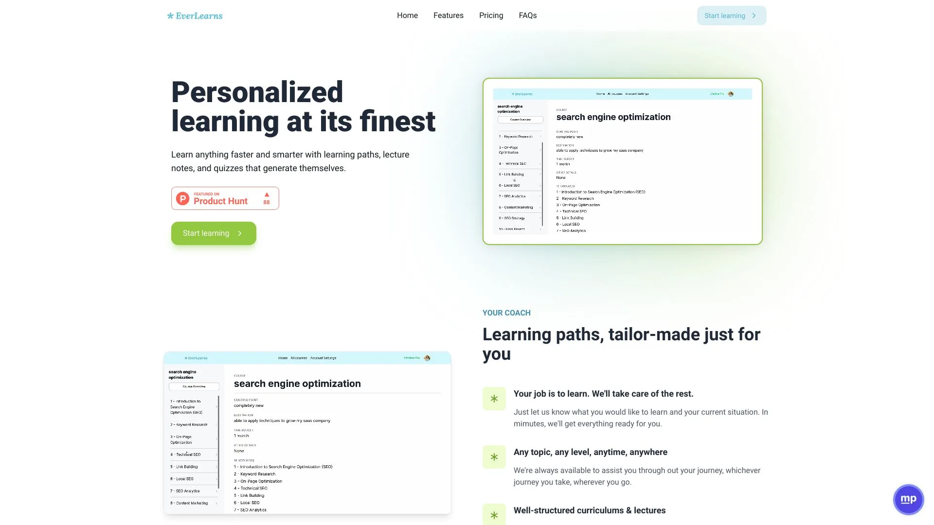 EverLearns screenshot