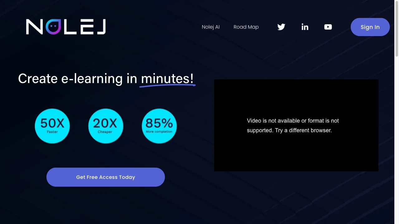 NOLEJ screenshot