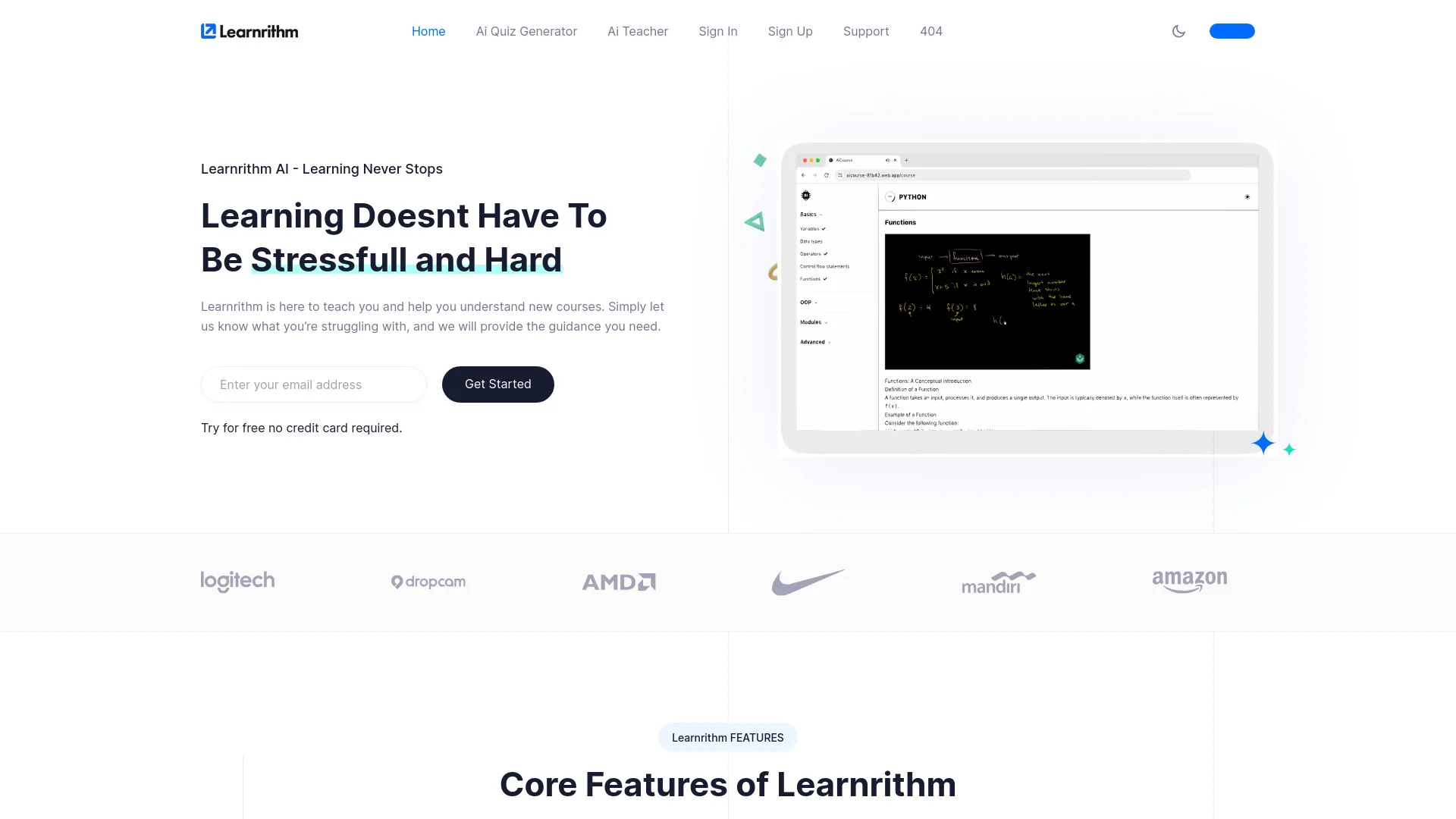 Learnrithm screenshot