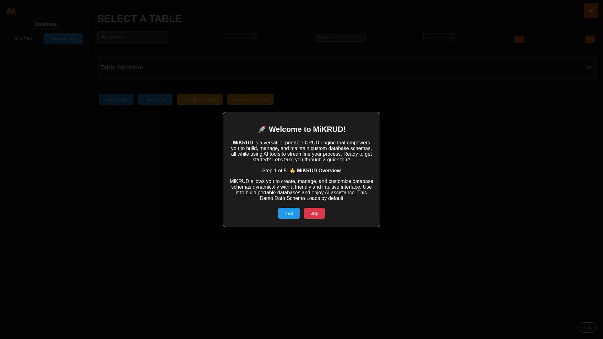 MiKRUD screenshot