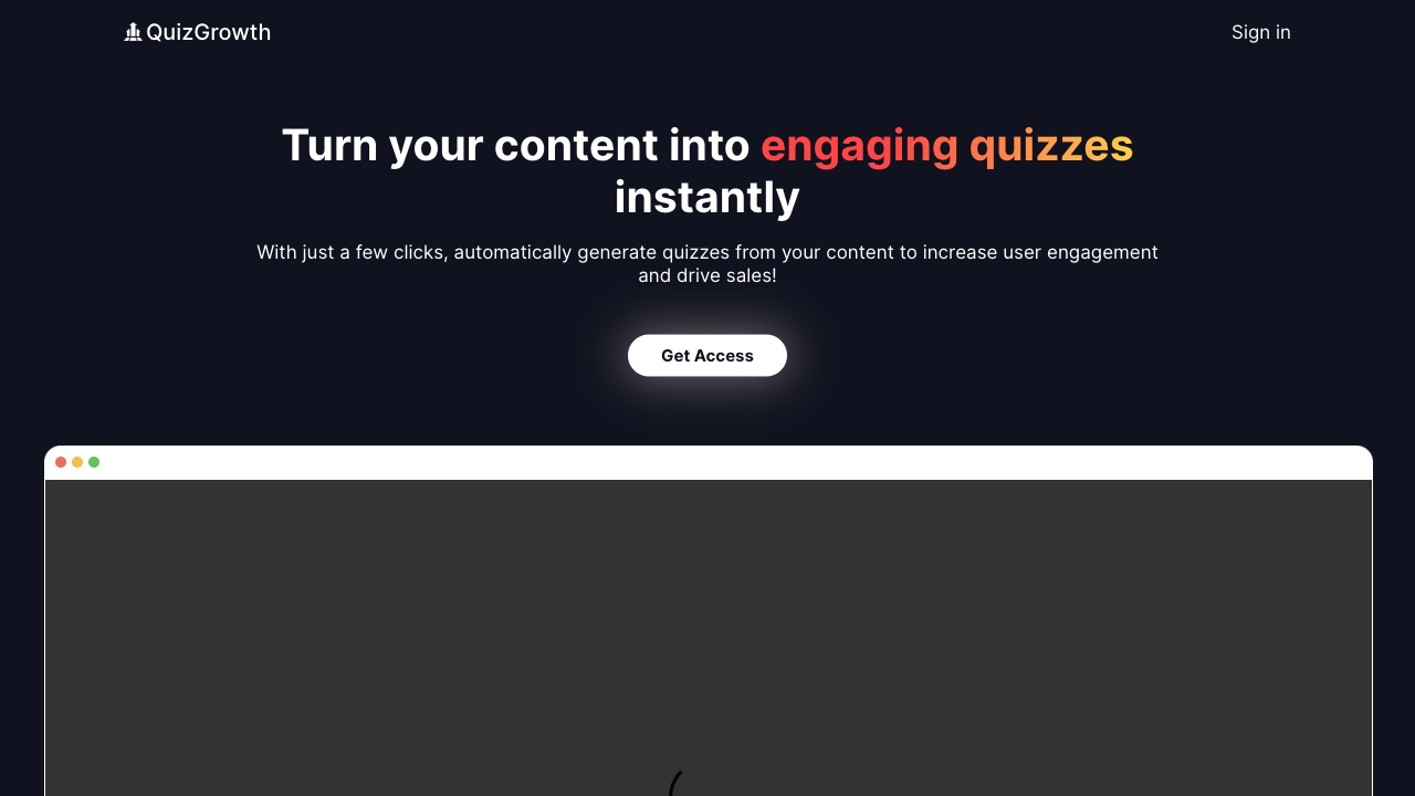 Quizify screenshot