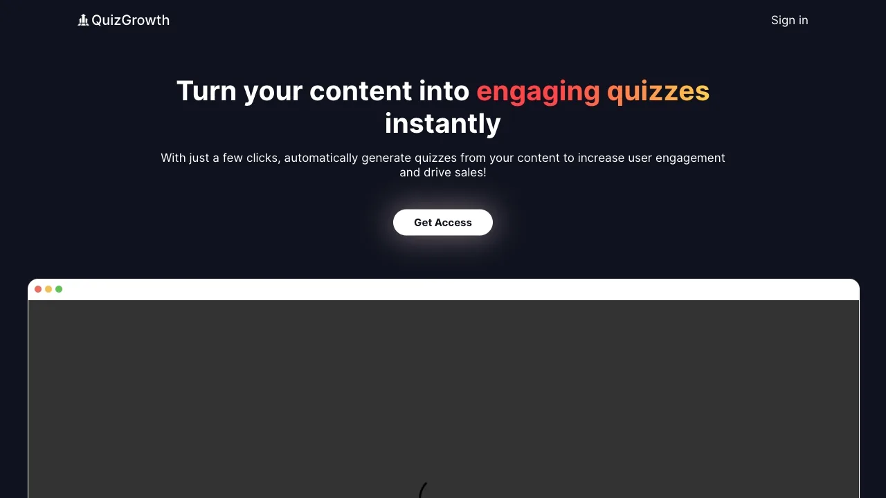 Quizify screenshot