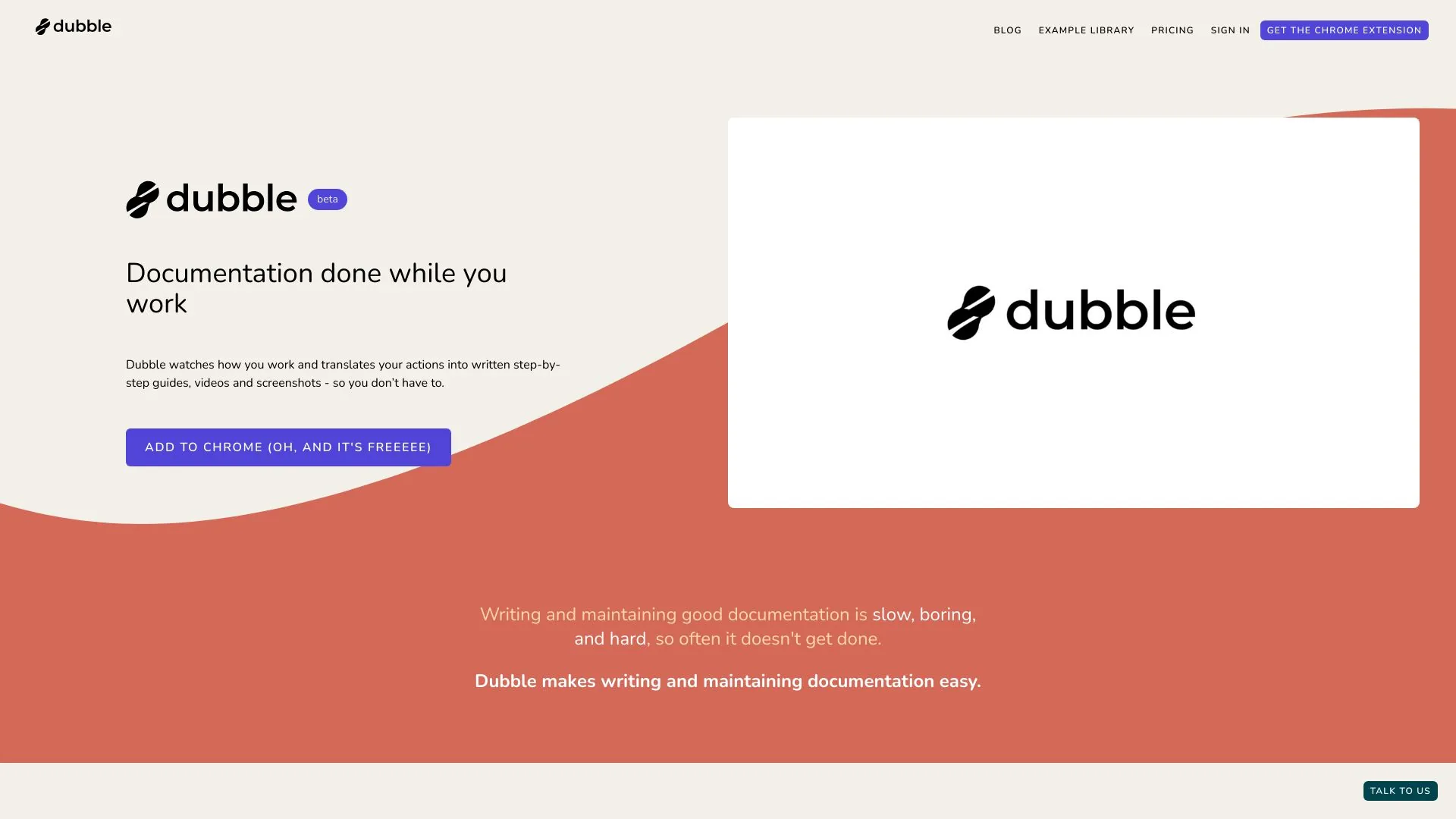 Dubble screenshot