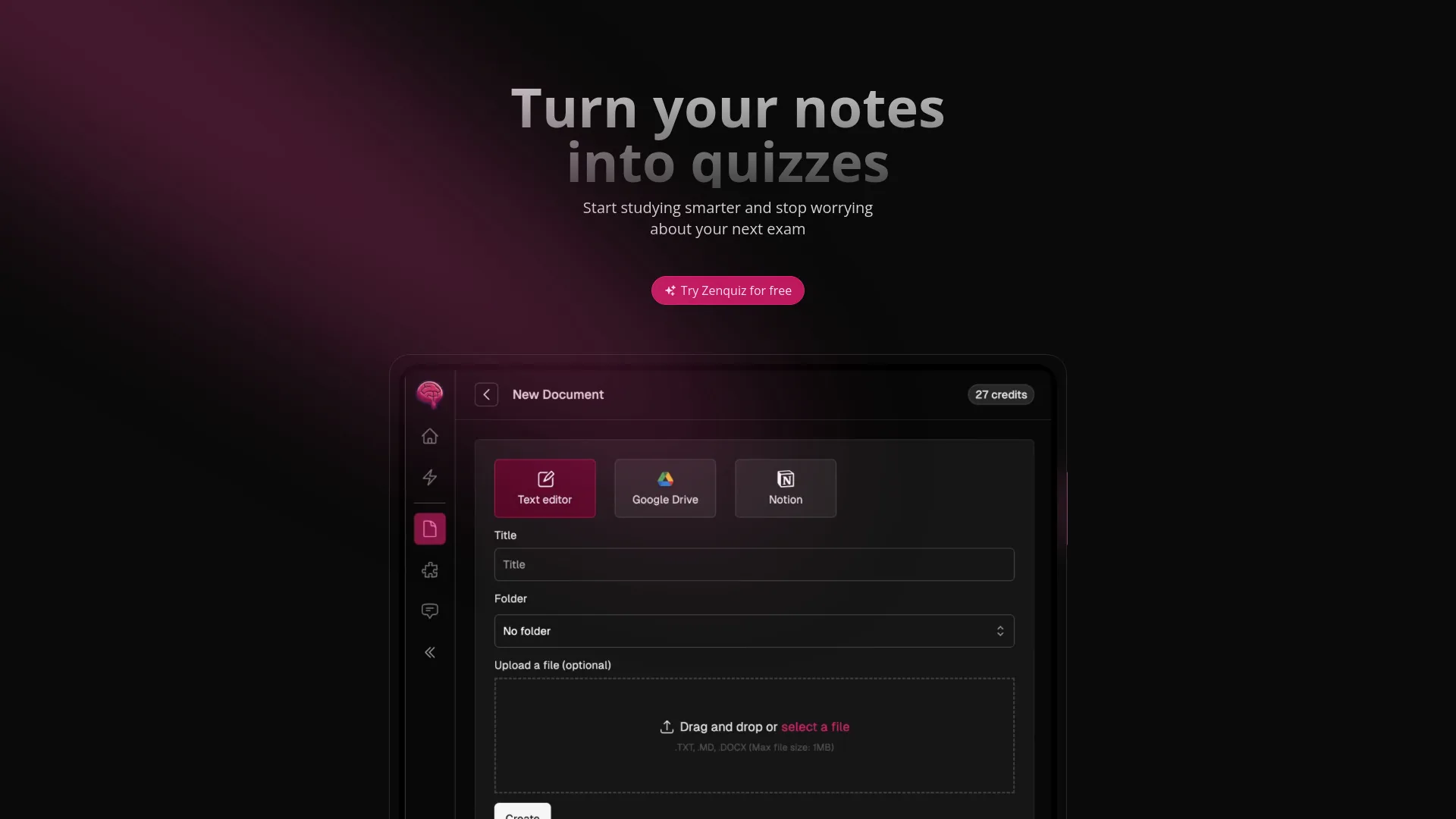 Zenquiz screenshot